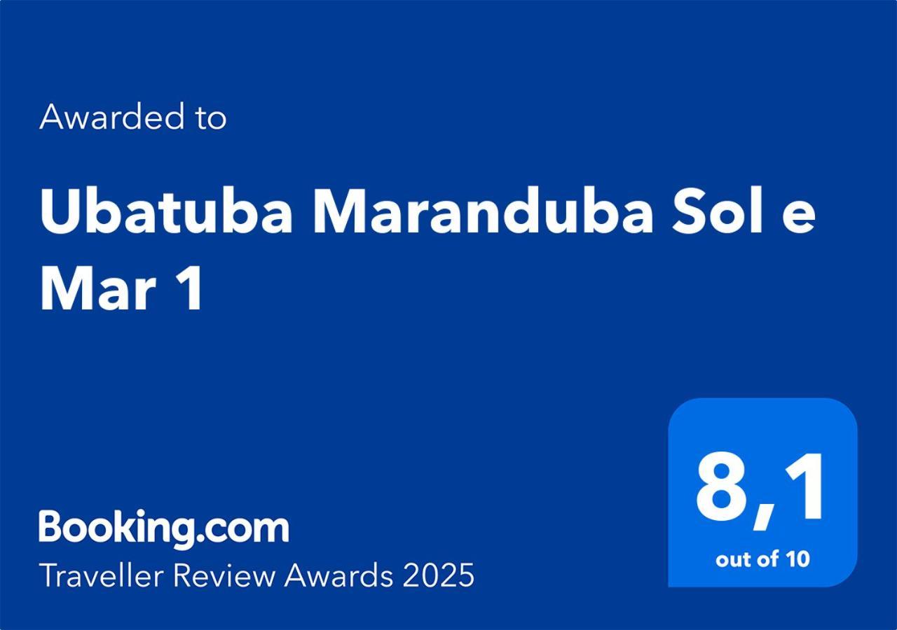 Ubatuba Maranduba Sol E Mar 1 Apartment Ngoại thất bức ảnh